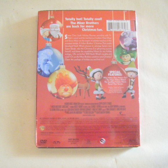 A Miser Brothers' Christmas Unopened DVD Cartoon Animation Holiday - Picture 3 of 4